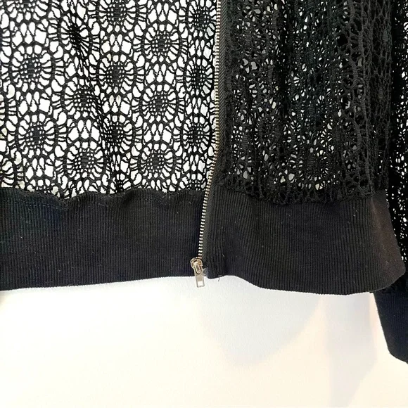 Lace Overlay Jacket - Picture 4 of 6
